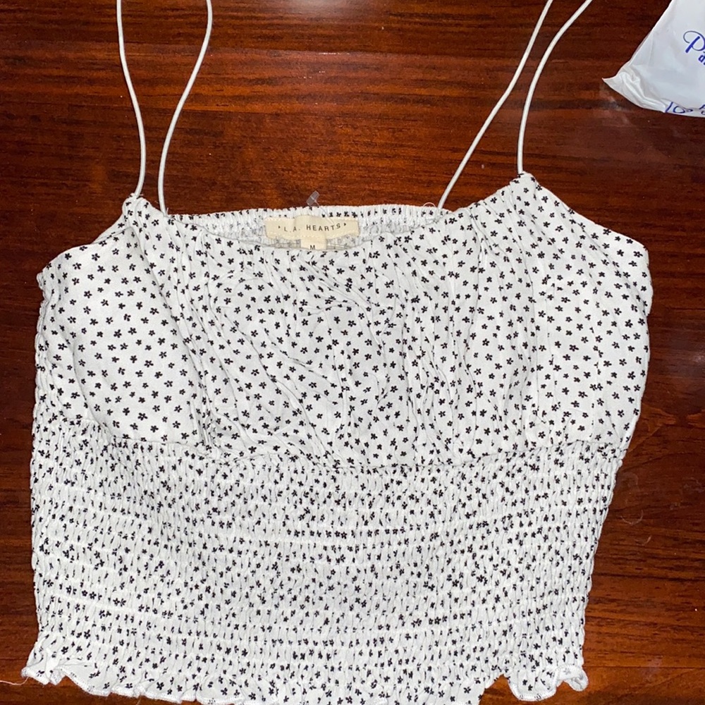 Pacsun La hearts floral tank